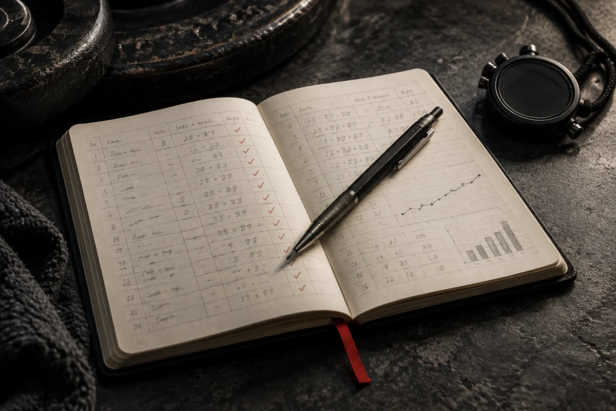 Carnet pour illustrer le suivi de repères de progression